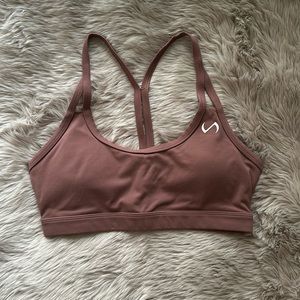 TLF workout sports bra- desert taupe